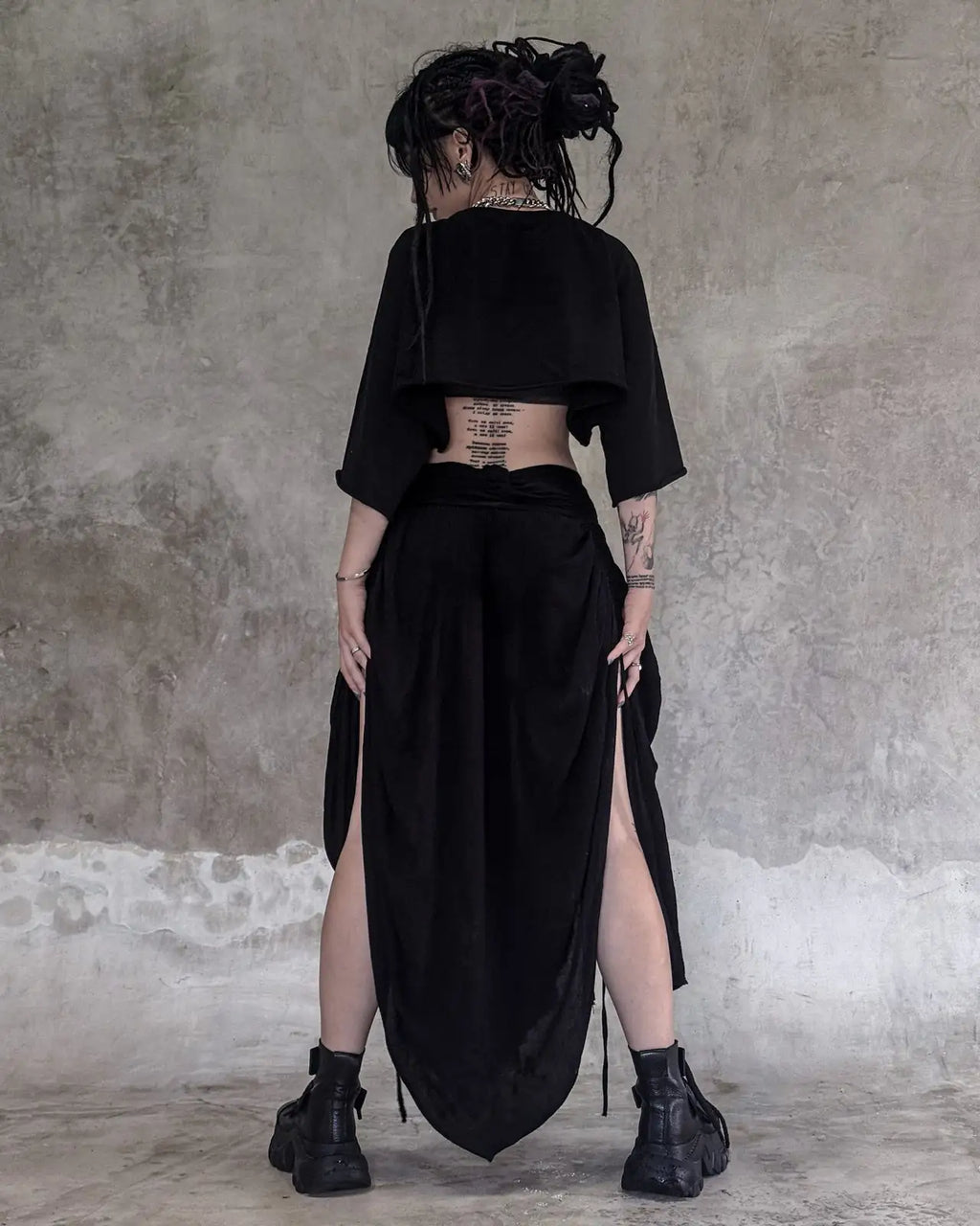 FRAGMENT SKIRT  skirt - dark fashion by SON27