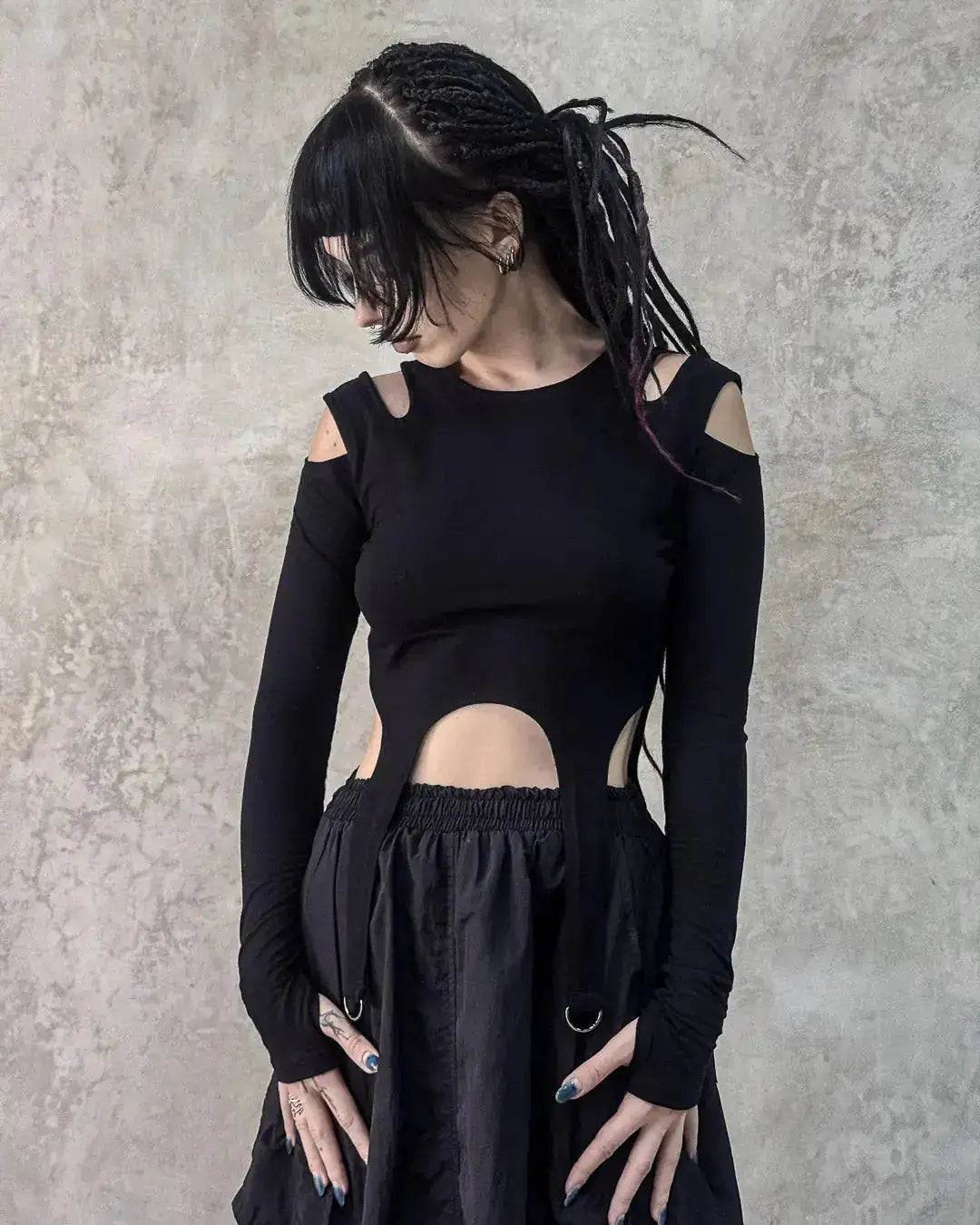 NEXUS TOP  top - dark fashion by SON27