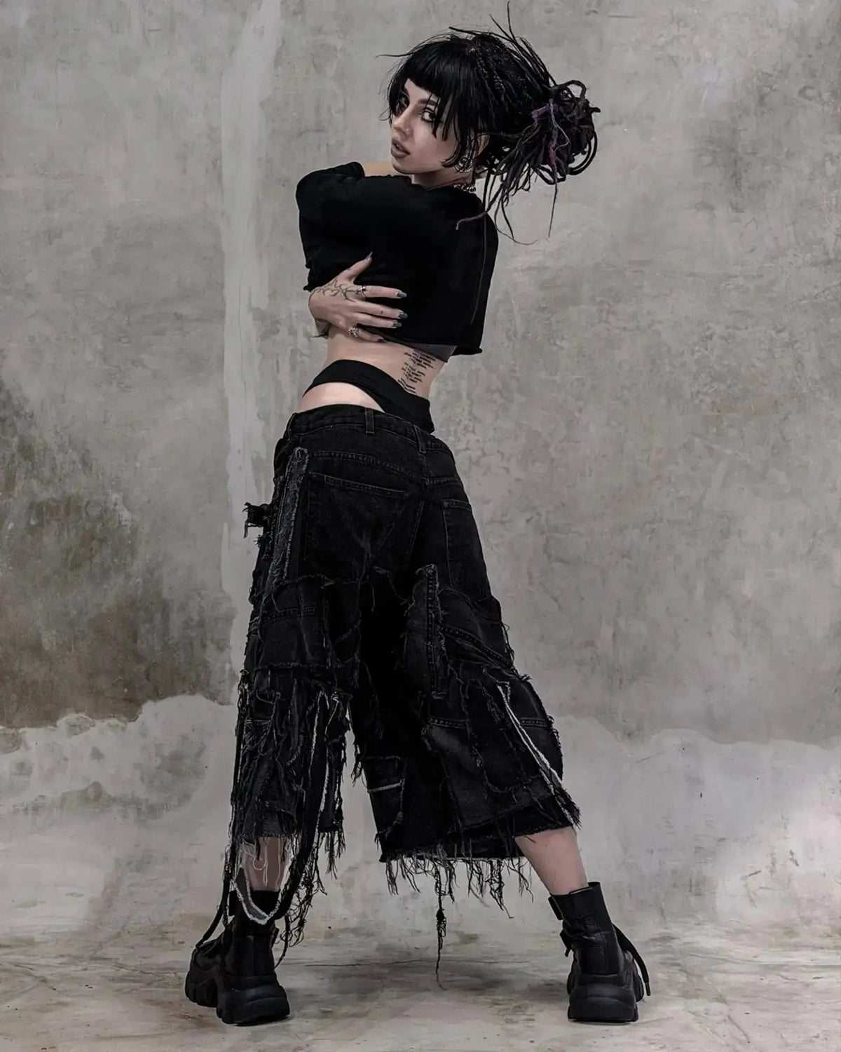 OPIUM SHORTS  shorts - dark fashion by SON27