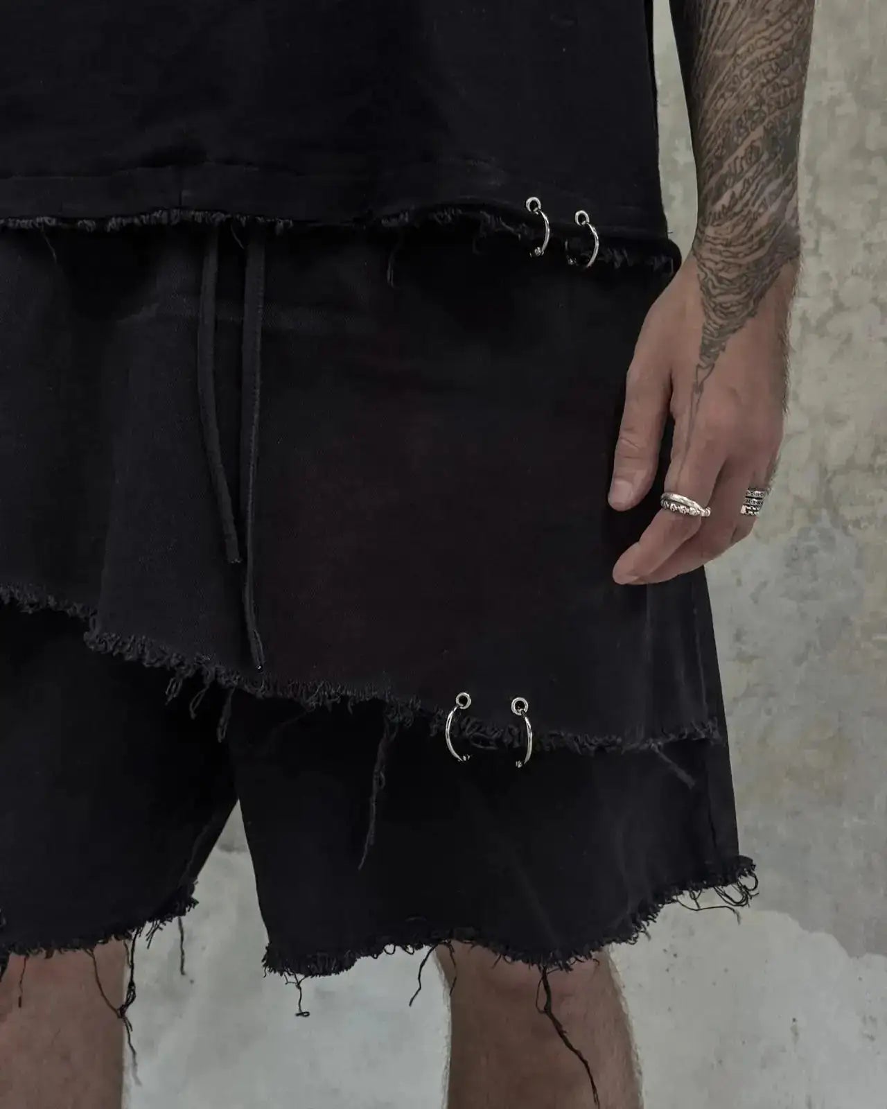 STIGMA SHORTS  shorts - dark fashion by SON27