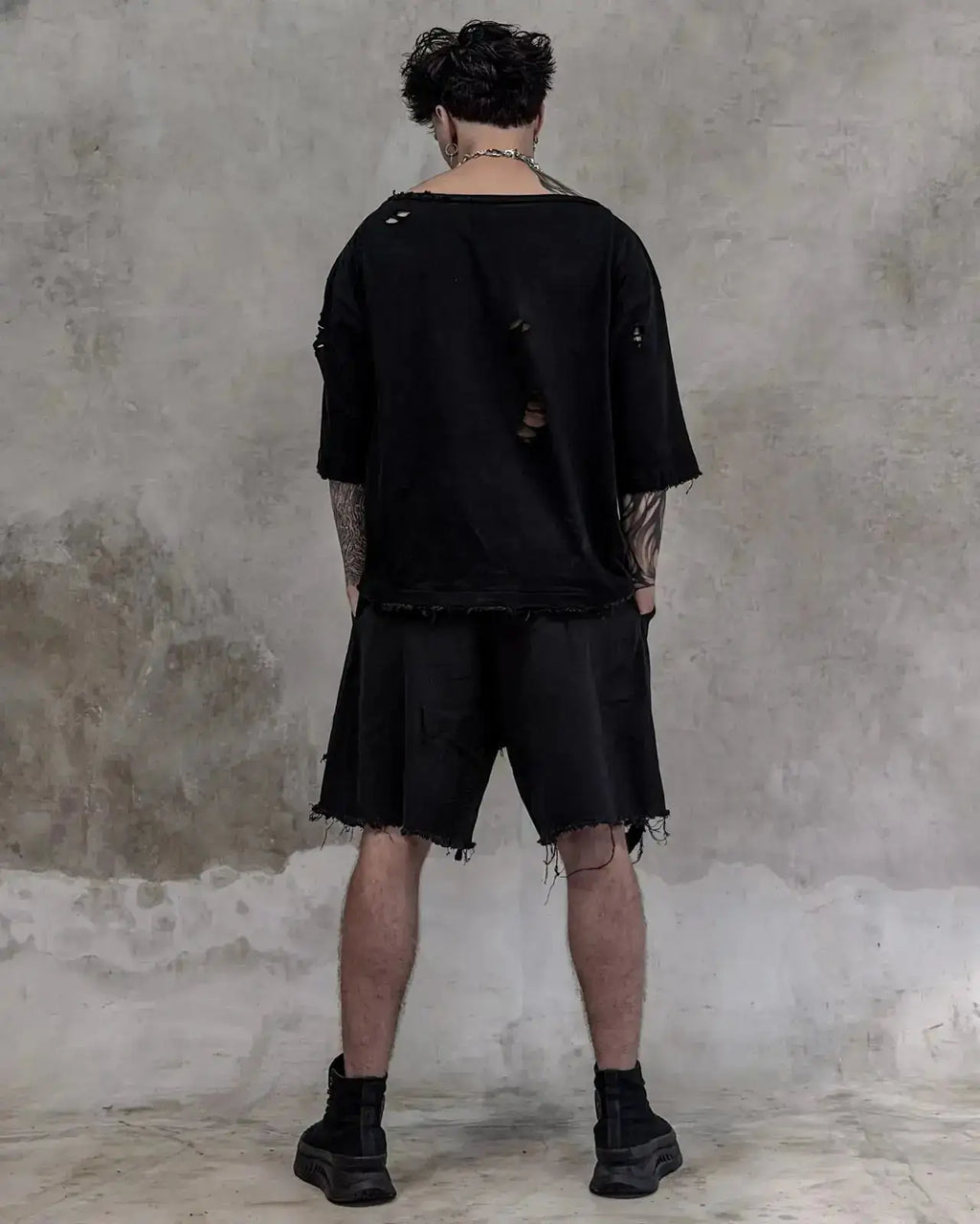 STIGMA SHORTS  shorts - dark fashion by SON27