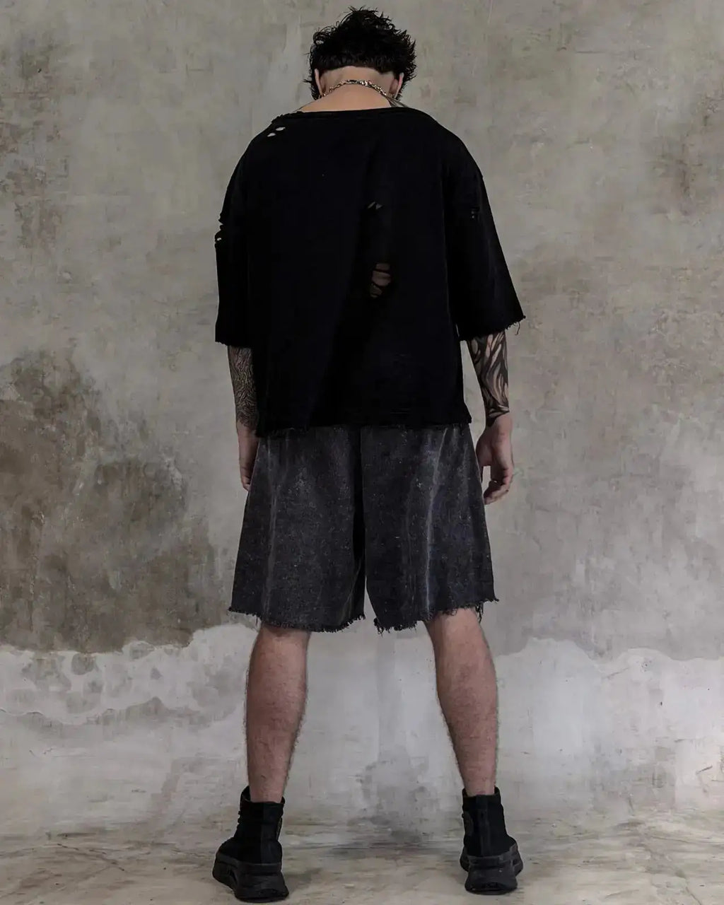 STIGMA SHORTS  shorts - dark fashion by SON27