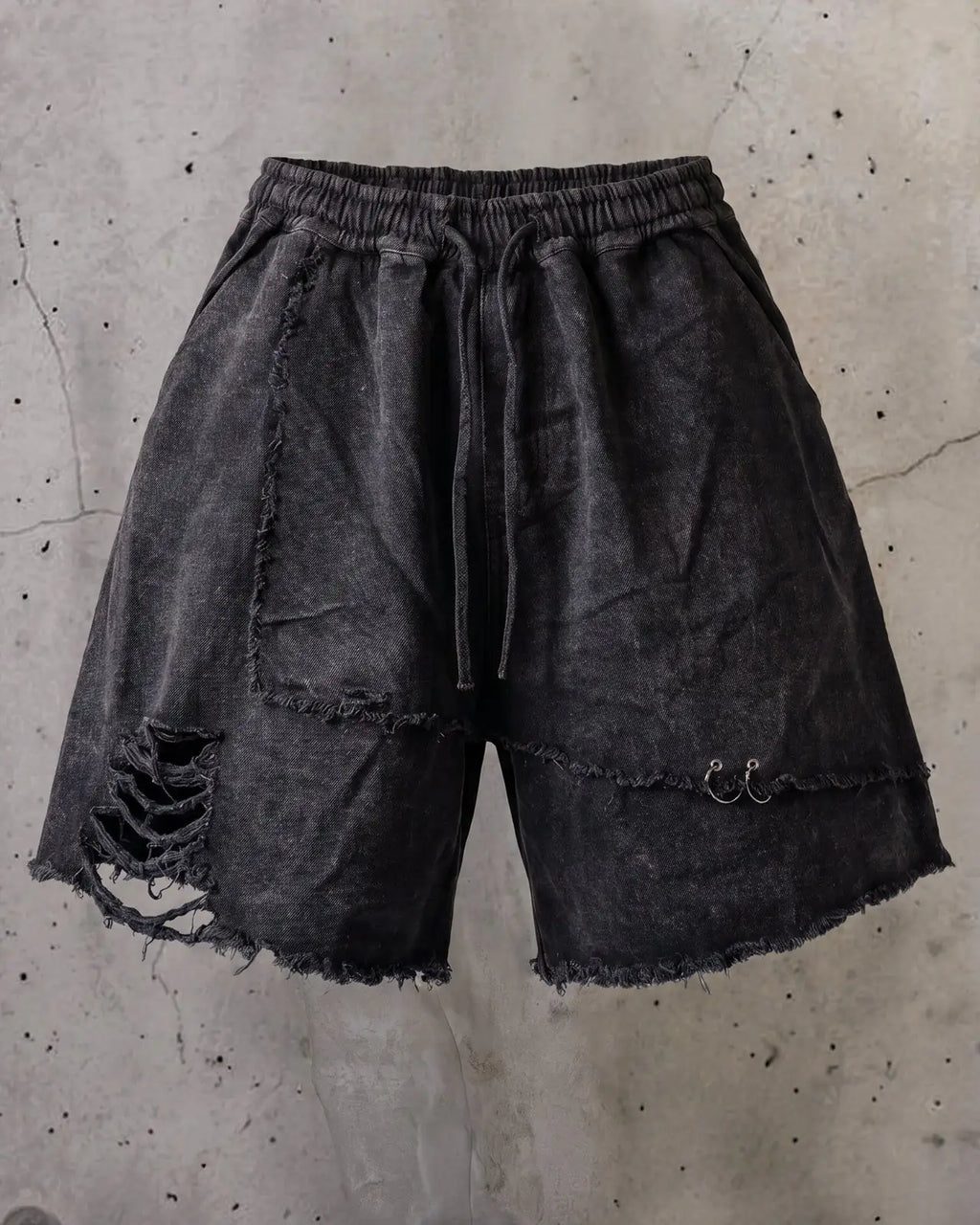 STIGMA SHORTS Grey shorts - dark fashion by SON27