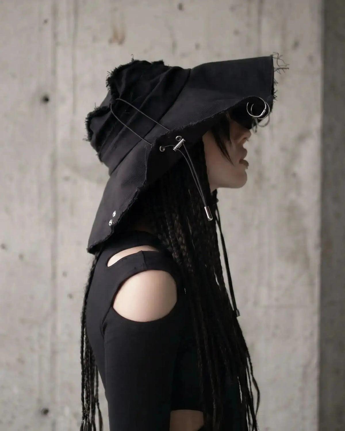 VOID HAT  bucket hat - dark fashion by SON27