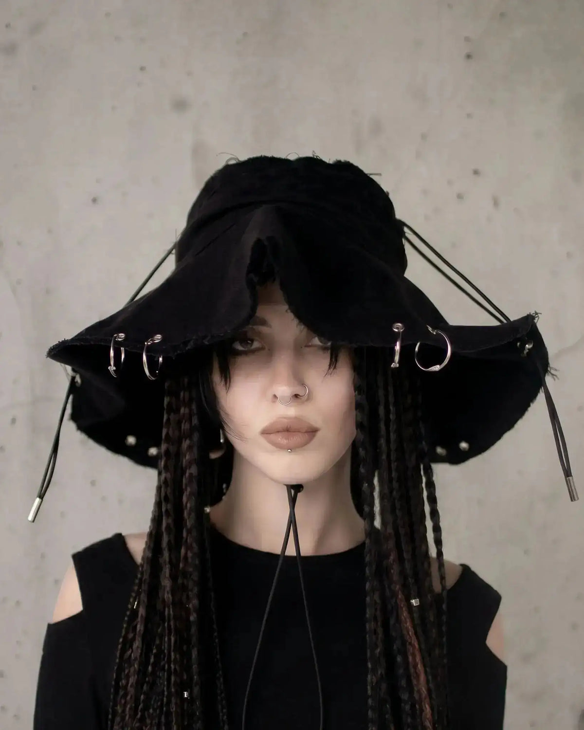 VOID HAT  bucket hat - dark fashion by SON27